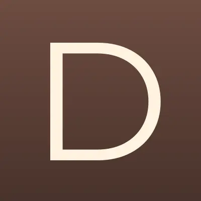 De Lux, салон красоты, лого-визитка