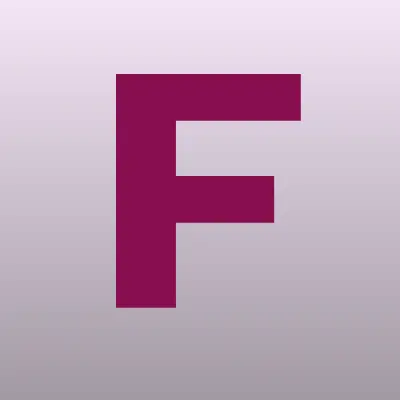 Флёр, киоск по продаже фруктов и овощей, лого-визитка